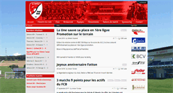 Desktop Screenshot of fcbavois.ch