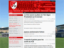 Tablet Screenshot of fcbavois.ch